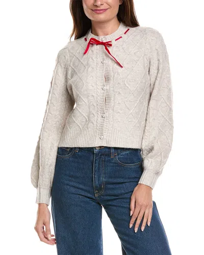 Wayf Cardigan In Neutral