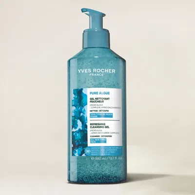 Yves Rocher The Ultra-fresh Cleansing Gel In Blue