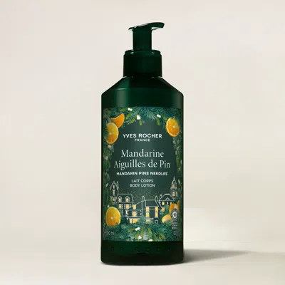 Yves Rocher Mandarin Pine Needles Body Lotion In Transparent