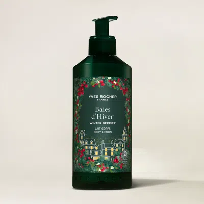 Yves Rocher Winter Berries Body Lotion In Transparent