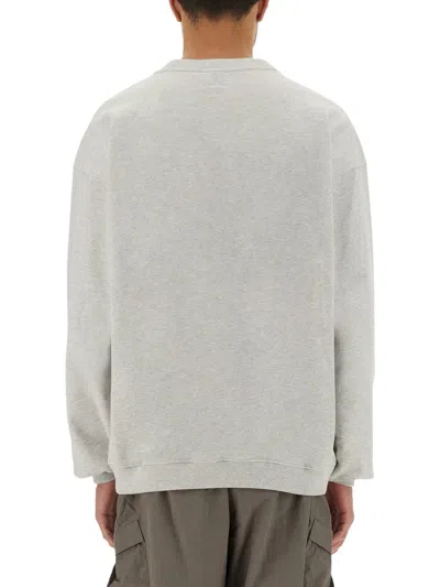 Represent Sweatshirt Initial In Gray