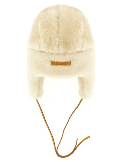 Jacquemus 'la Chapka' Hat In Sand
