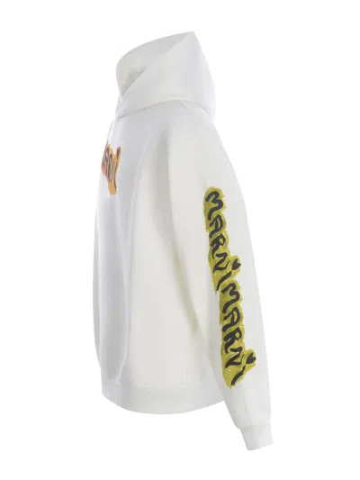 Marni Sweatshirt With Logo In Multi