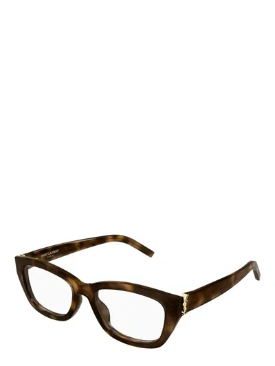 Saint Laurent Eyewear Eyeglasses In Brown