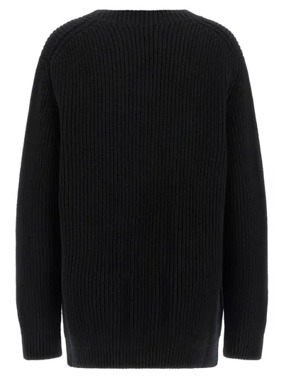 Dolce & Gabbana Jewel Buttons Cardigan In Black