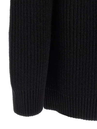 Dolce & Gabbana Jewel Buttons Cardigan In Black