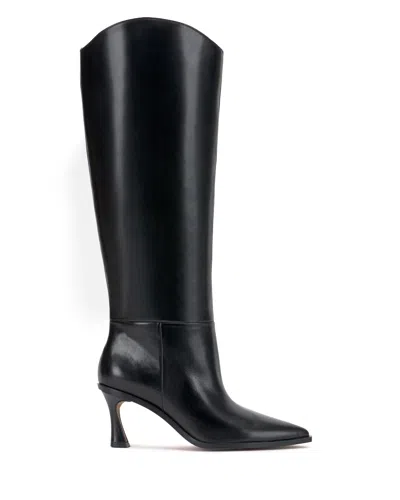 Vince Camuto Emily Extra Wide Calf Knee High Boot In Animal Print