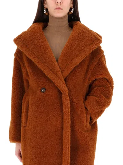 Max Mara Teddy Bear Coat In Brown