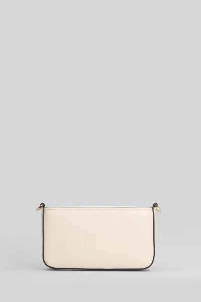 Michael Kors Bryant Shoulder Bag In Beige Leather In Neutral