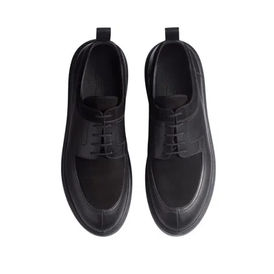 Jm Weston On Time Hunt Sneaker 201 In Black