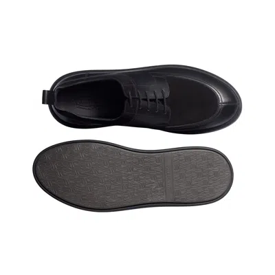 Jm Weston On Time Hunt Sneaker 201 In Black