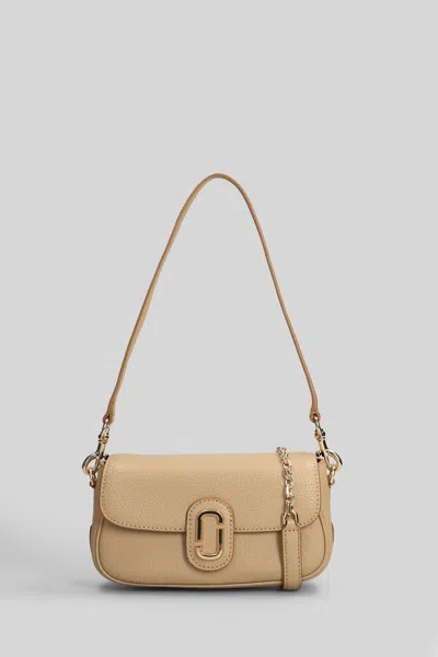Marc Jacobs The Clover Camel Leather Shoulder Bag In Brown