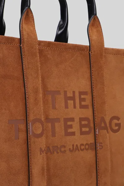 Marc Jacobs The Medium Tote Tote In Leather Color Suede In Brown