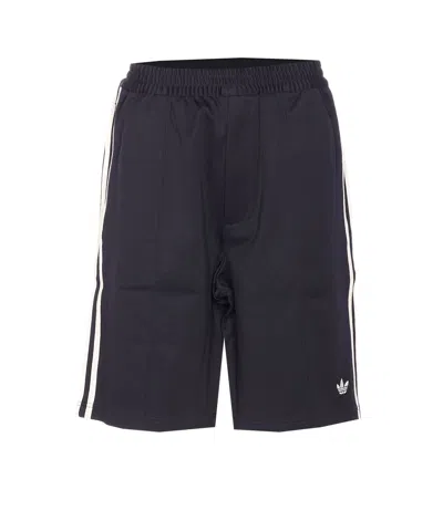 Adidas Originals By Wales Bonner Wb Twill Shorts In Black