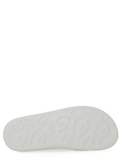 Alexander Mcqueen Oversize Hybrid Sandal In White