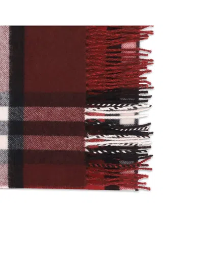 Burberry Men Cashmere Check Scarf In Multi