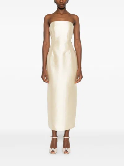 Solace London Renee Maxi Dress In White