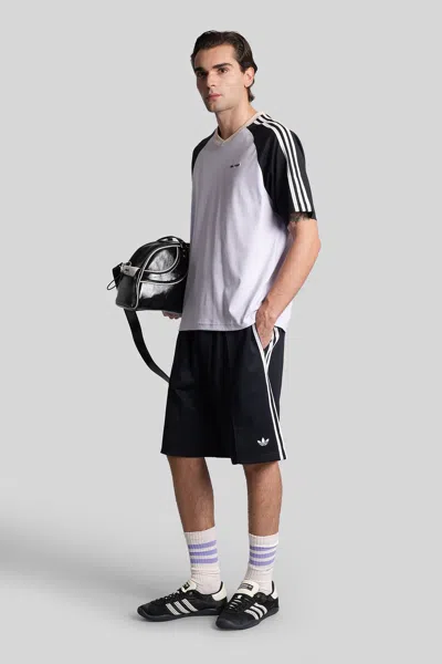 Adidas Originals By Wales Bonner Cali Tee T-shirt In Viola Cotton In White