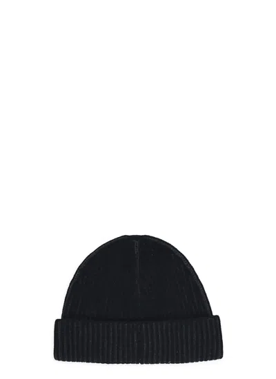 Kenzo Wool And Cotton Beanie In Black