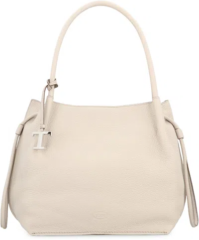 Tod's Belt Bag In Leather In Neutral