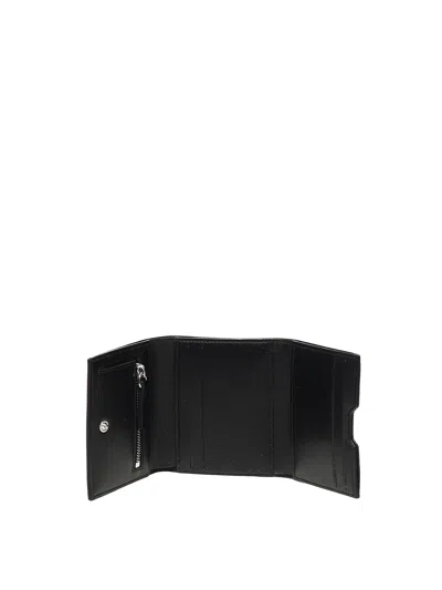 Mm6 Maison Margiela Numeric Logo Wallet In Black
