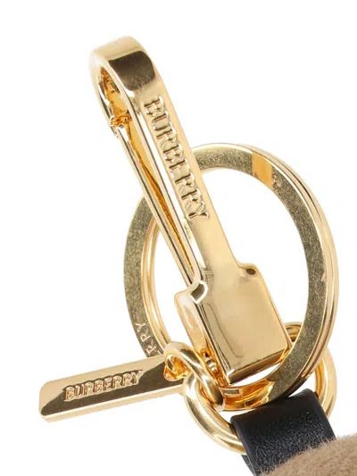 Burberry Thomas Teddy Bear Keyring Charm In Multi