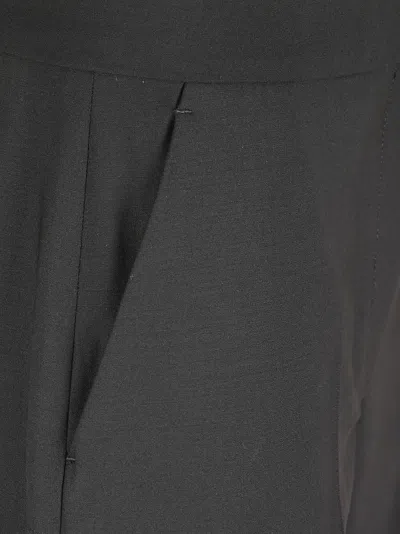 Tory Burch Tailored Wool Trousers In Black