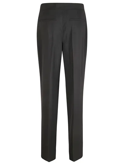 Tory Burch Tailored Wool Trousers In Black