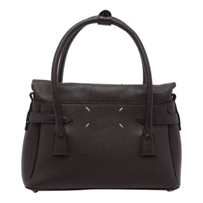 Maison Margiela Small 5ac East West Handbag In Brown