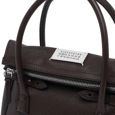 Maison Margiela Small 5ac East West Handbag In Brown