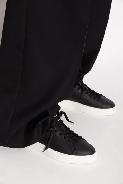 Balmain Sports Shoes With Logo In Black