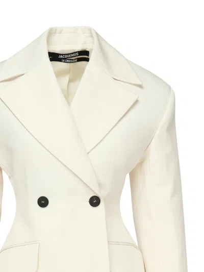 Jacquemus Jacket La Veste Norma In White