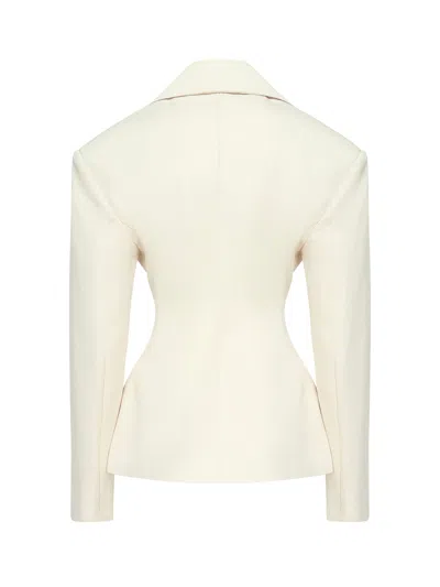 Jacquemus Jacket La Veste Norma In White