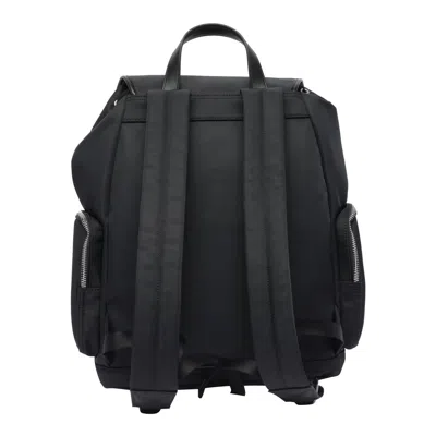 Ganni Bucky Nylon Backpack In Black