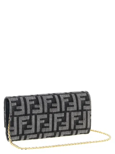 Fendi Baguette Chain Wallet In Multi