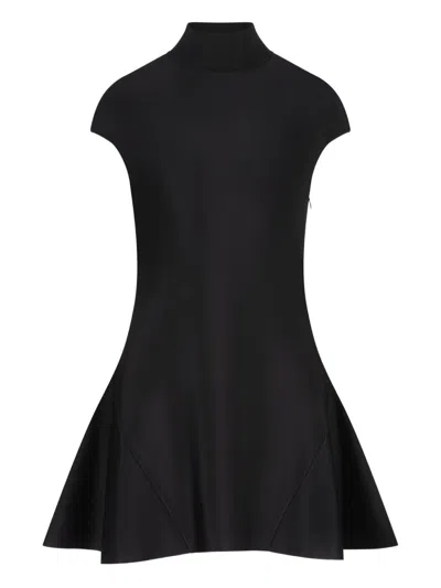 Givenchy Flared Midi Dress In Black