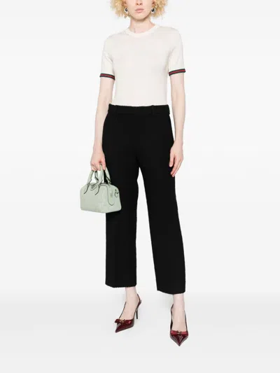 Gucci Cashmere And Silk Top In White