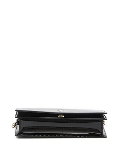 Christian Louboutin Bettina Leather Clutch In Black