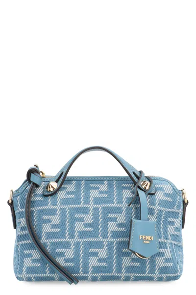 Fendi By The Way Soft Mini Handbag In Blue