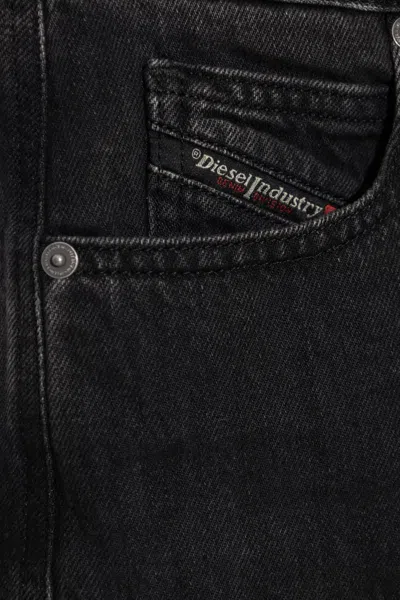 Diesel Denim Skirt `de-ard` In Black