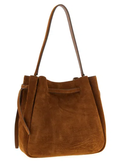 Tory Burch Romy Bucket Bag In Brown