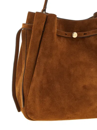 Tory Burch Romy Bucket Bag In Brown