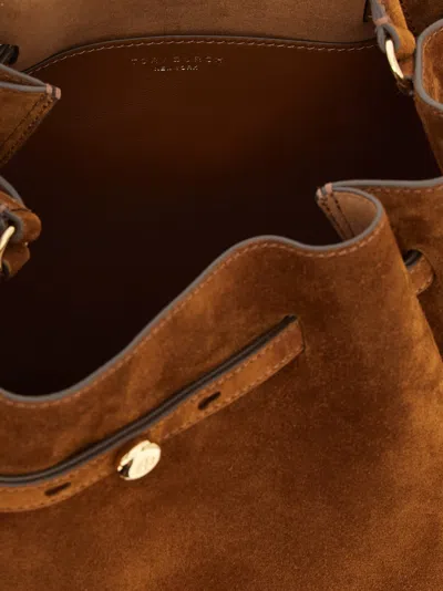 Tory Burch Romy Bucket Bag In Brown