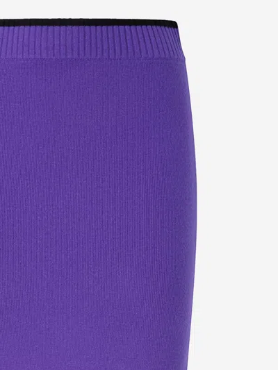 Pinko Nuova Guinea Skirt In Purple