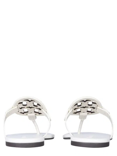 Tory Burch Soft Miller Sandal In White