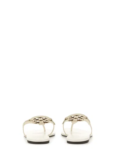 Tory Burch Soft Miller Sandal In White