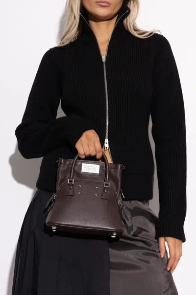 Maison Margiela Handbag `5ac Classique Micro` In Brown