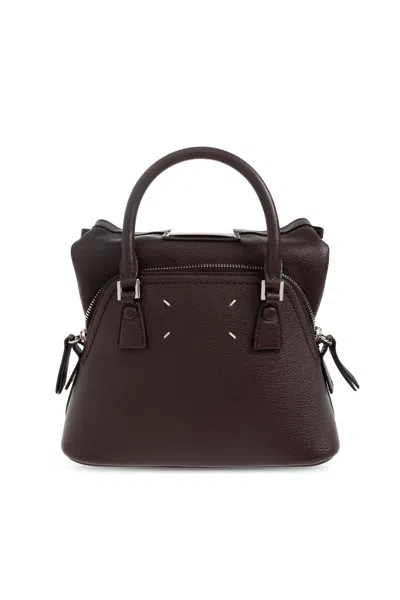 Maison Margiela Handbag `5ac Classique Micro` In Brown
