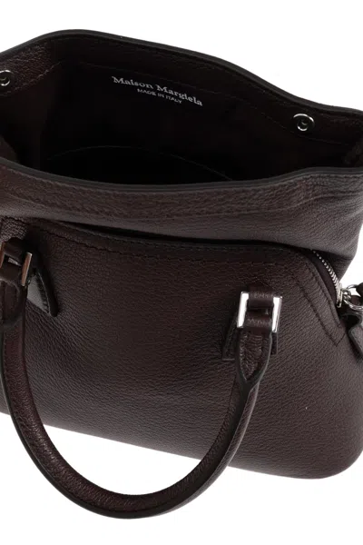 Maison Margiela Handbag `5ac Classique Micro` In Brown