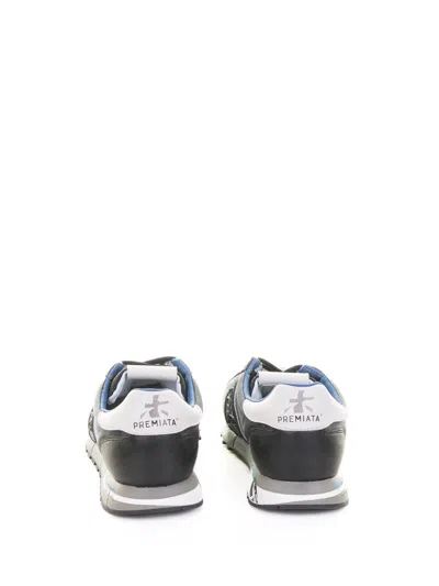 Premiata Sneakers Blue In Gray